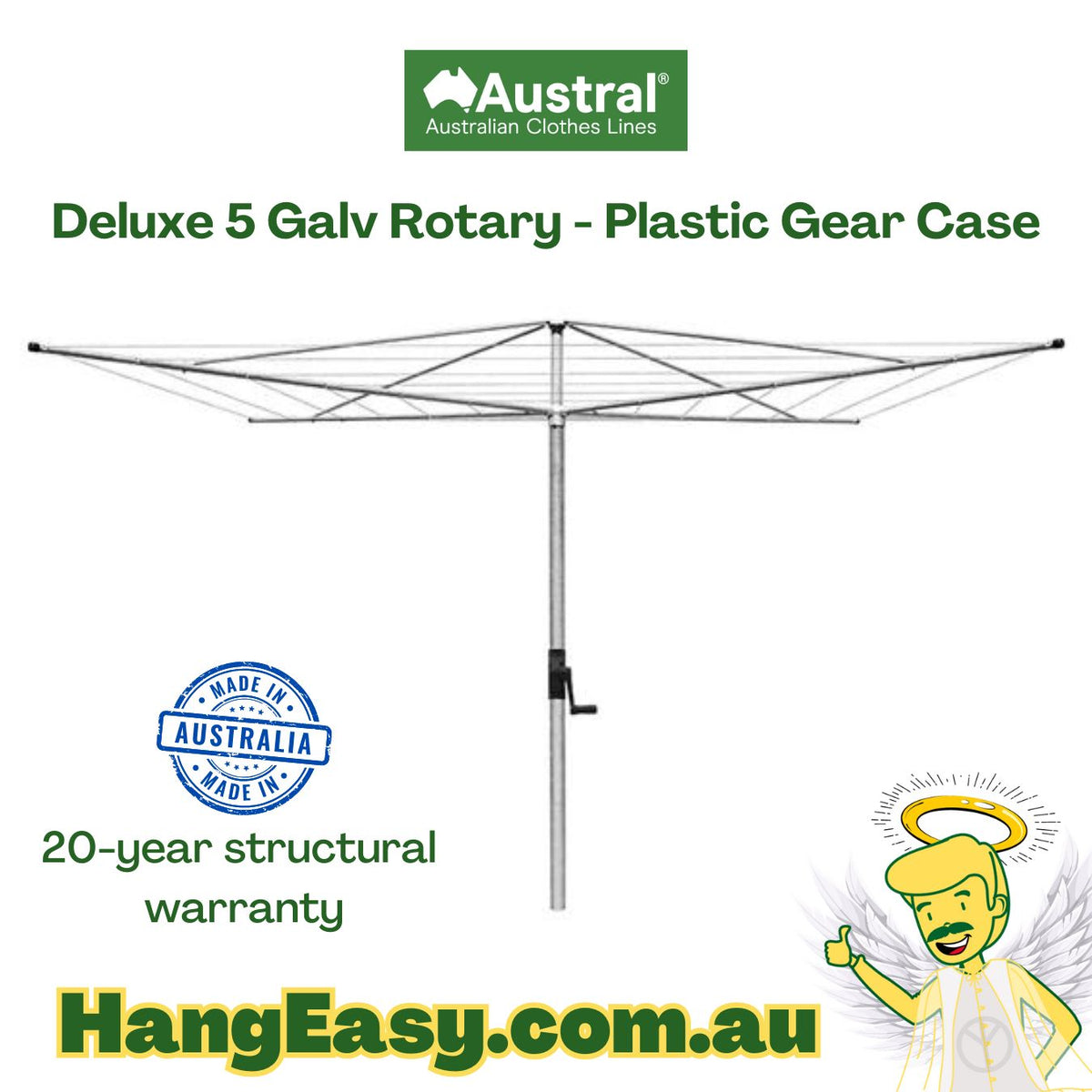 Rotary & hoist clotheslines