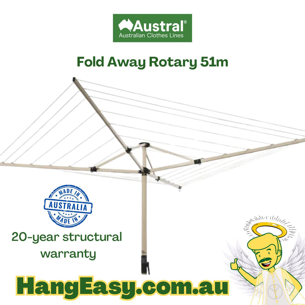 Rotating Linen Line Hoist/Rotary Style Clotheslines