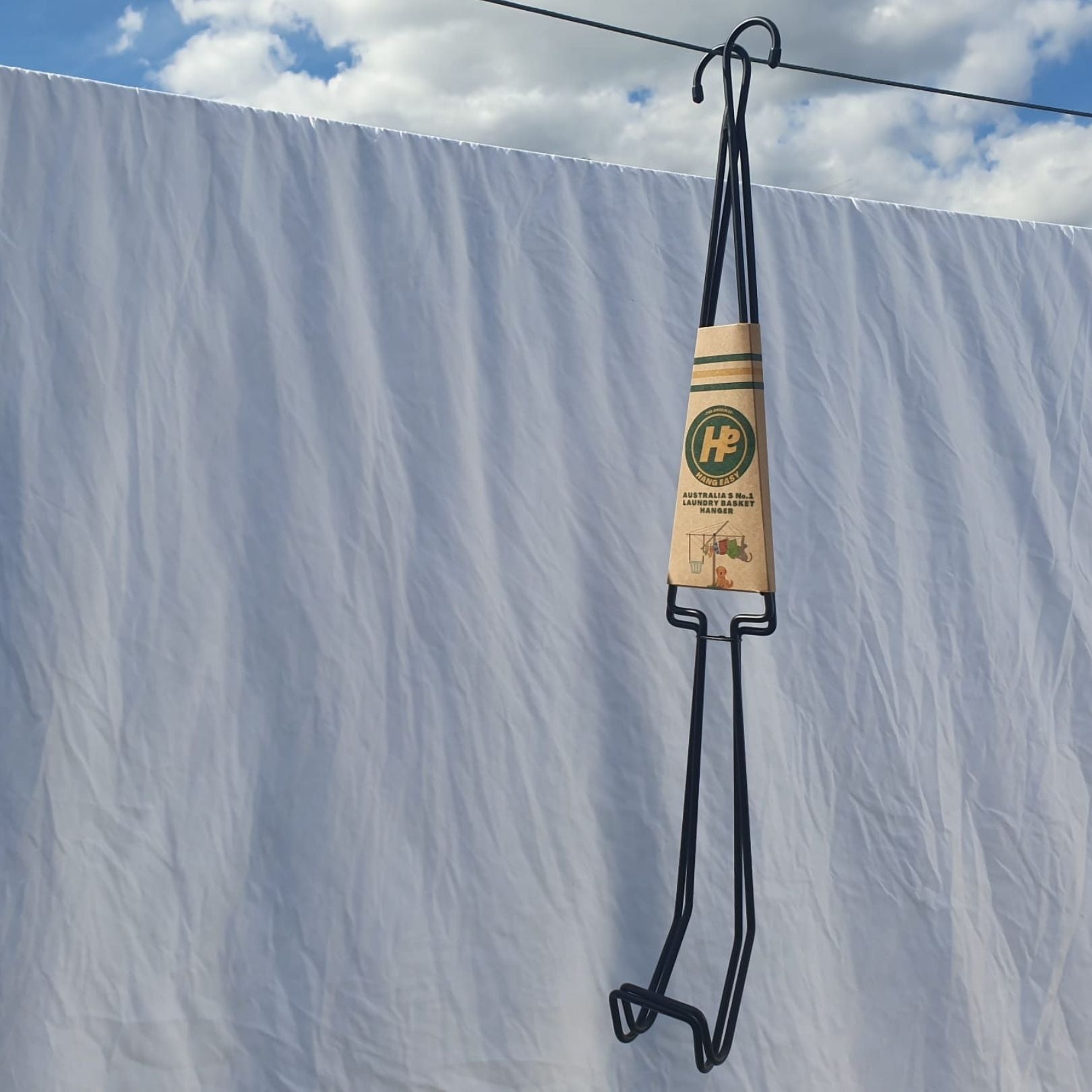 Hang Easy - The Original Laundry Basket Hangers